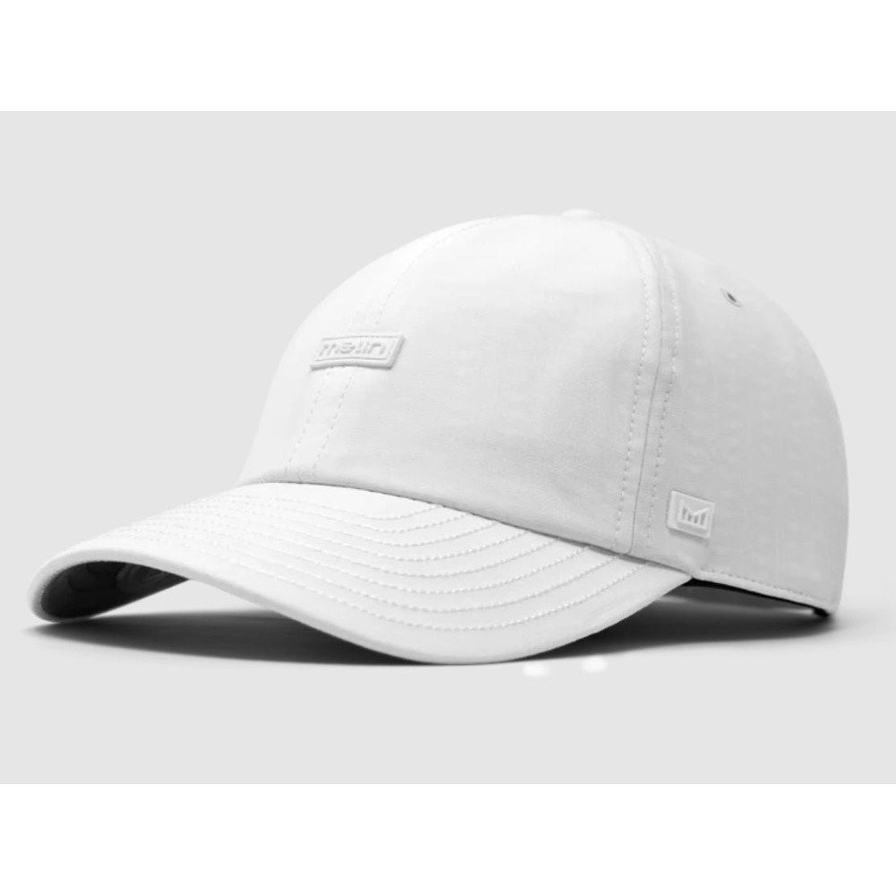 Melin Legend Hydro Baseball Cap White Adjustable Strapback Hat Unisex NEW